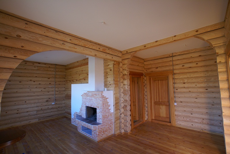 Натяжные потолки в деревянном доме